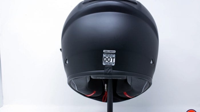 Scorpion EXO-R710 Rear View
