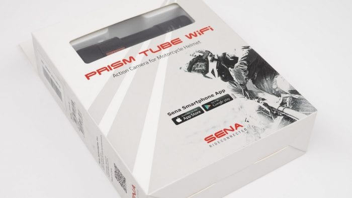 Sena Prism Tube WiFi Action Camera packaging