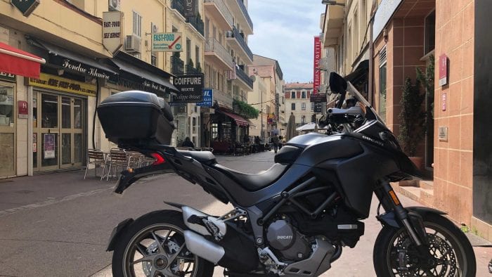 2019 Ducati Multistrada 1260S in Cannes, France.