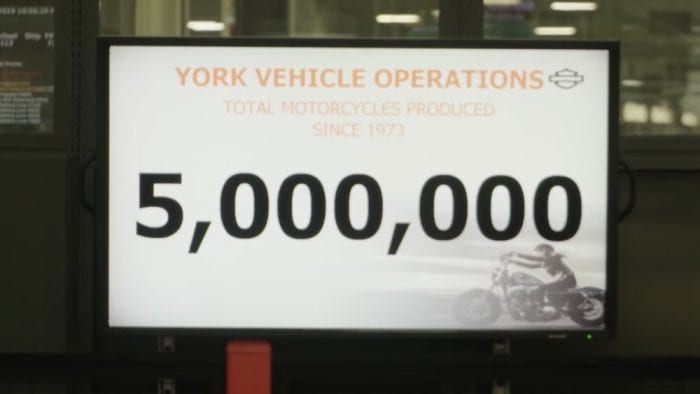 five millionth Harley
