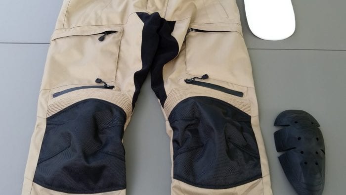 Phantom Textile Adventure Pants pants with hip and knee armor
