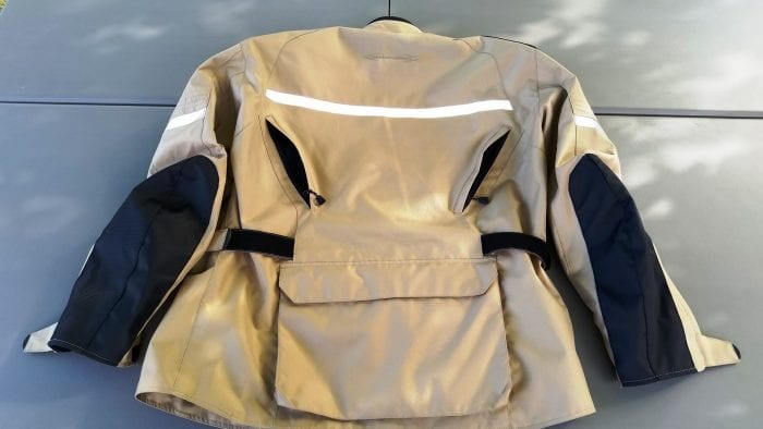 Motonation Pursang Textile Adventure Jacket rear view