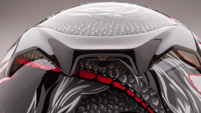 Arai Defiant-X Helmet spoilers
