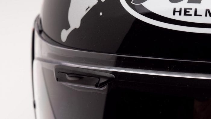 Arai Defiant-X Helmet visor and brow vents
