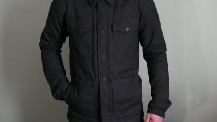REV'IT! Worker Overshirt front view, hand in pocket