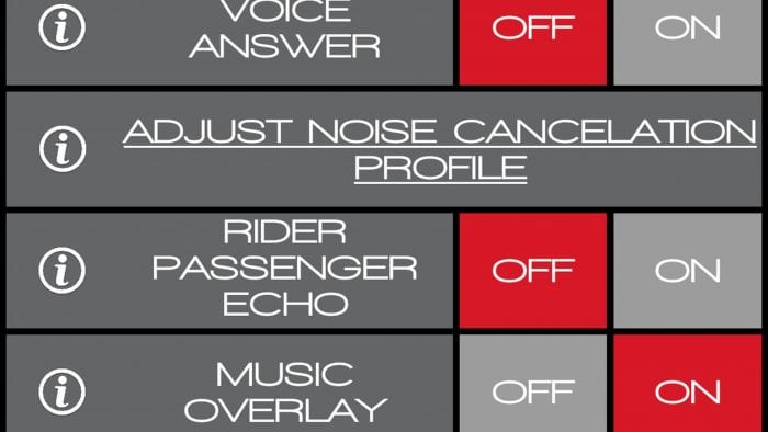CLEARLink App, Adjust Noise Cancellation Profile, Sequence 1 of 3, Selection