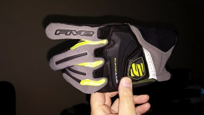Five RS4, Fluorescent finger inserts and reflective back of hand panel
