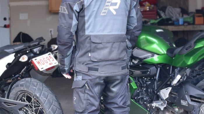 Forcefield Sport Suit X-V being worn under Rukka ROR riding gear.