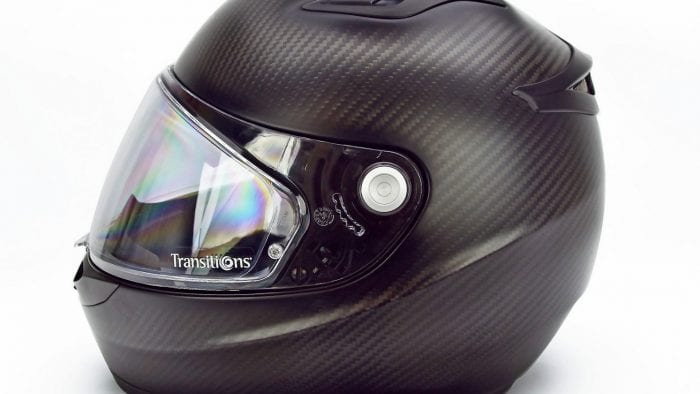 The Klim K1R helmet.