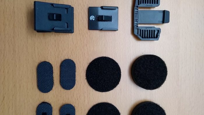Motion Infinity, Layout, Module, speaker and microphone mounting pieces