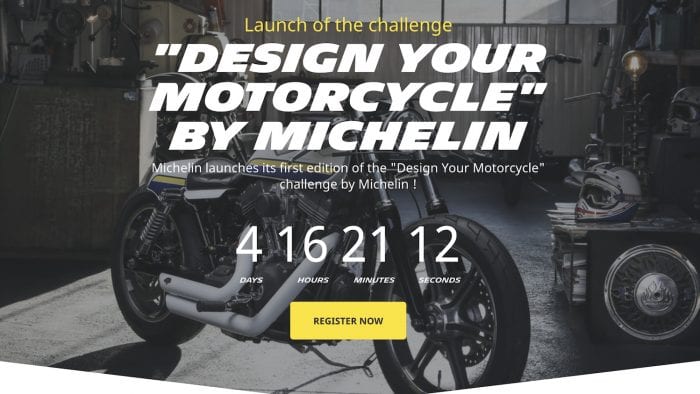 design your motorcycle michelin