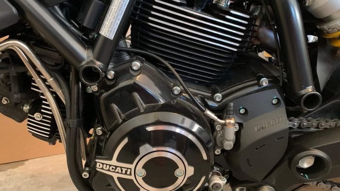 2019 Ducati Scrambler Icon 803cc Desmo L-twin engine