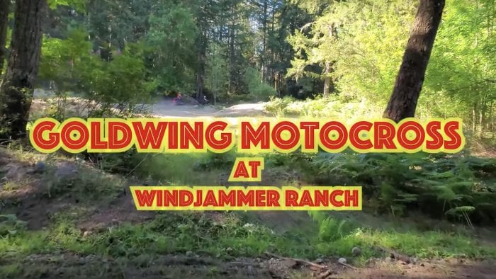 Honda Gold Wing motocross