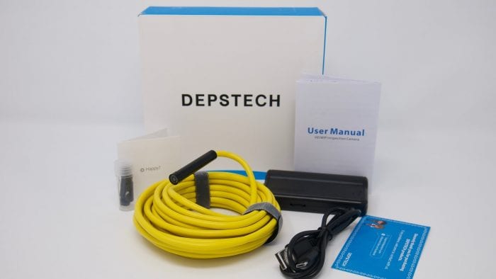 Depstech Inspection Camera all pieces