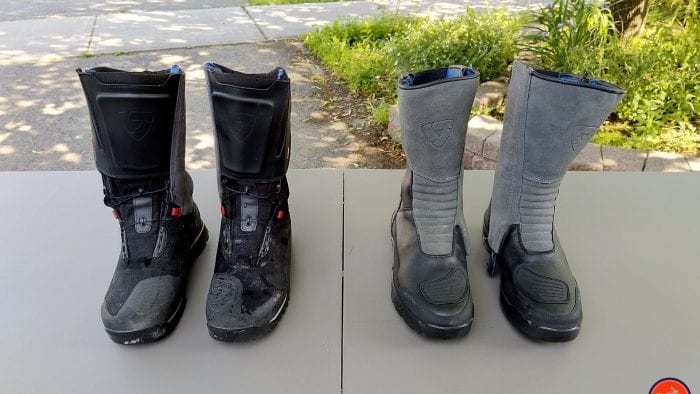 REV'IT! Gravel OutDry Boots vs. the REV'IT! Discovery OutDry Boots