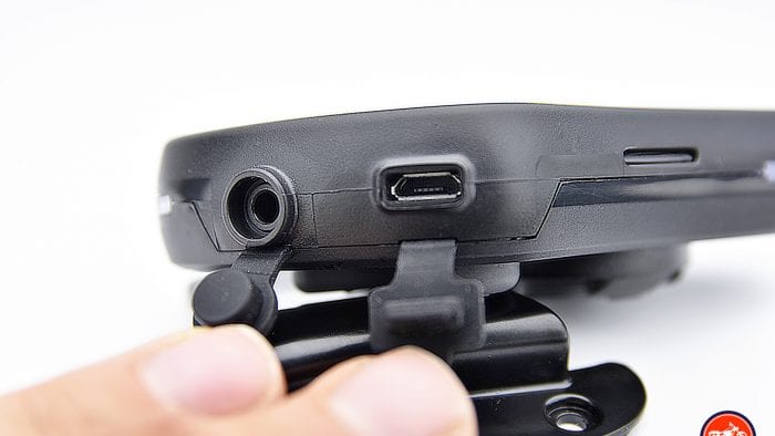 Charging port on the Lexin FT4.