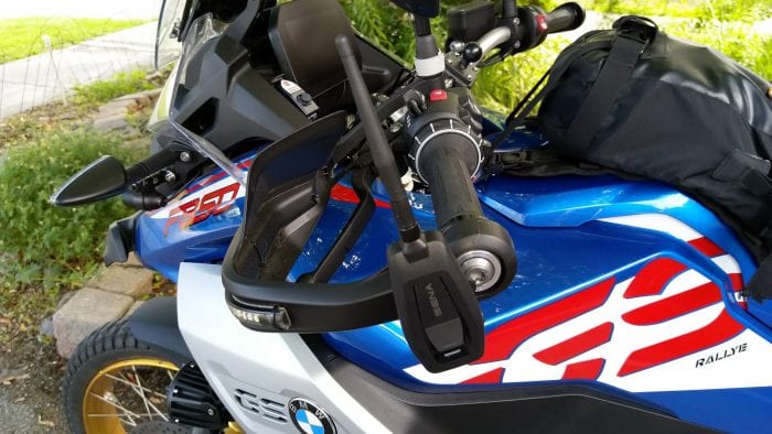 SENA +Mesh Adapter outer handlebar placement