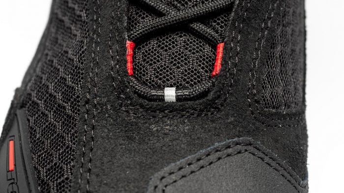 TCX Vibe Air Boots padded mesh closeup