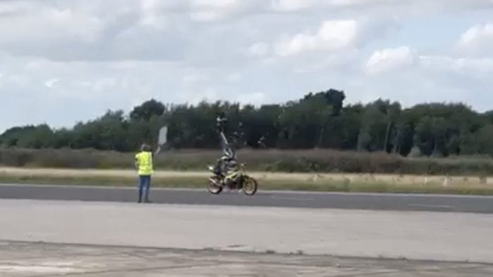 headstand motorcycle world record