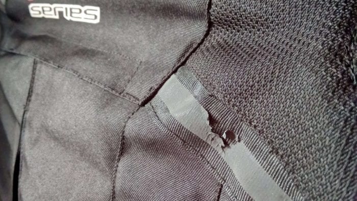 RST Pro Series Adventure 3 Textile Jacket fabric closeup