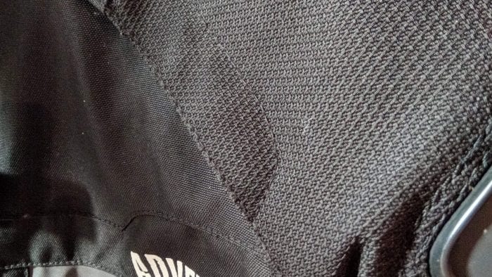 RST Pro Series Adventure 3 Textile Jacket ballistic fabric closeup