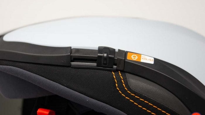 Schuberth M1 Pro visor slide mechanism