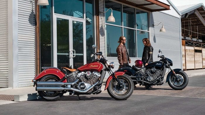 2020 Indian Scout 100th anniversary edition motorcycle