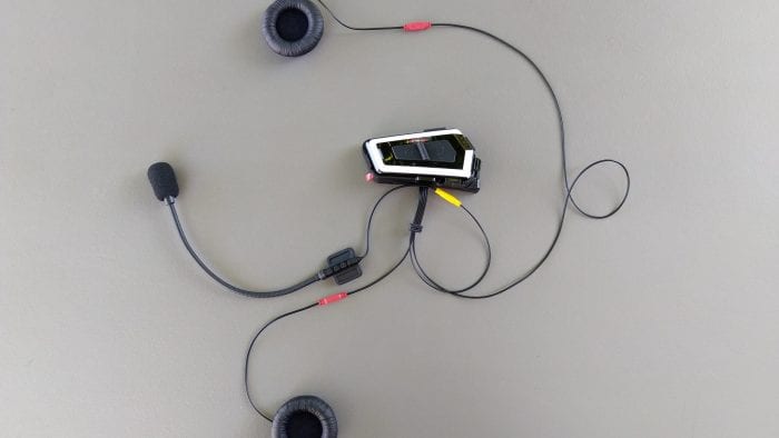 Bikecomm BK-T1 Bluetooth Headset - Module, Speakers, Microphone