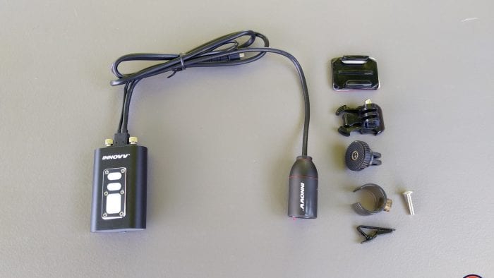 INNOVV C5 Helmet Camera, DVR, USB-C, Harness, Lens, Mounts