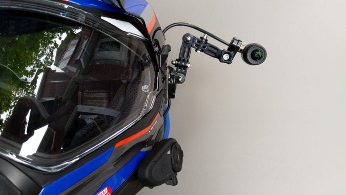 INNOVV C5 Helmet Camera - larger multi-joint mount