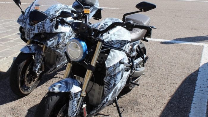 Energica spy shot