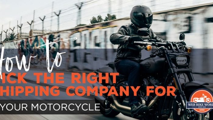 how to pick the right shipping company for your motorcycle