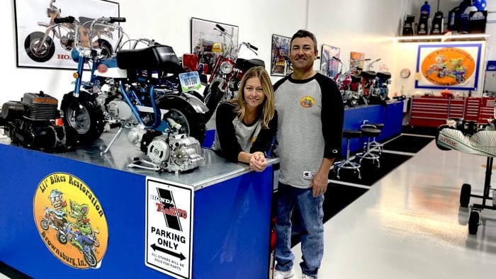 Tracy and Kellie of Lil' Bikes Restoration