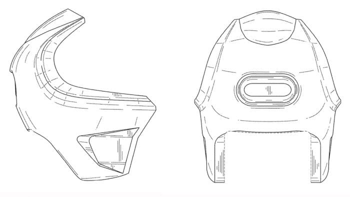 harley faired sportbike patent image