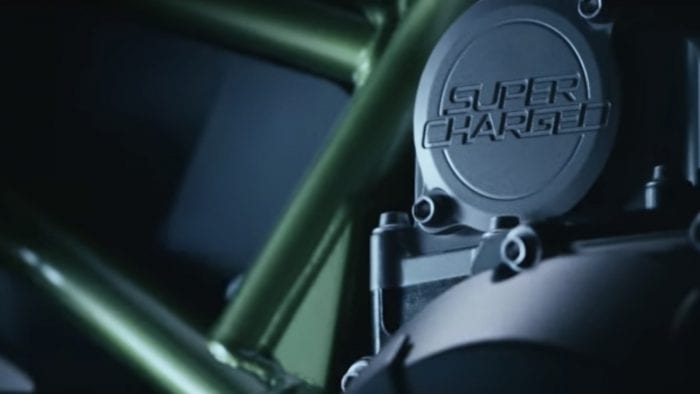 Kawasaki supercharged teaser