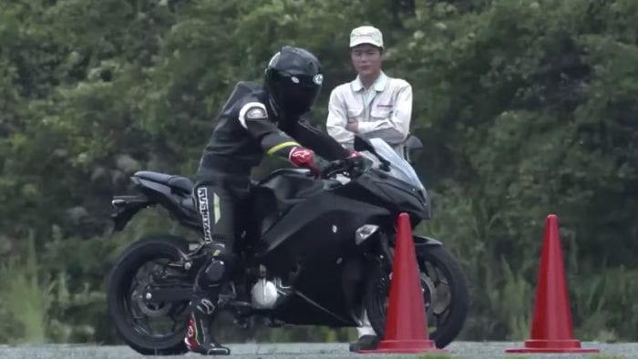 Kawasaki electric motorcycle