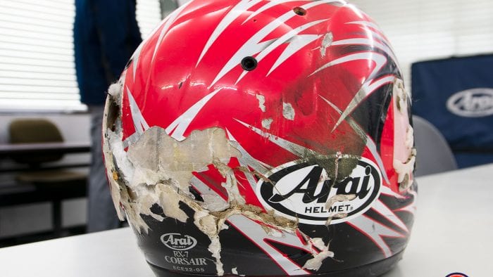 Arai Helmet at the Arai Factory