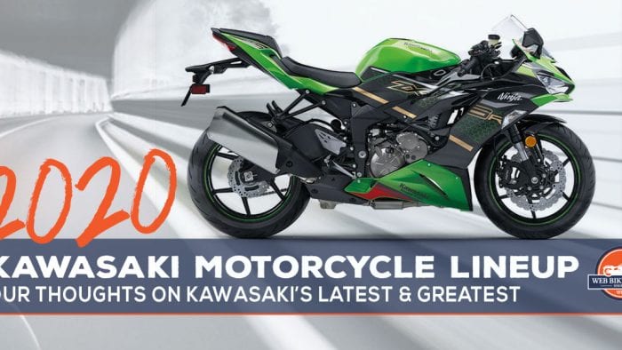 2020 Kawasaki motorcycle lineup