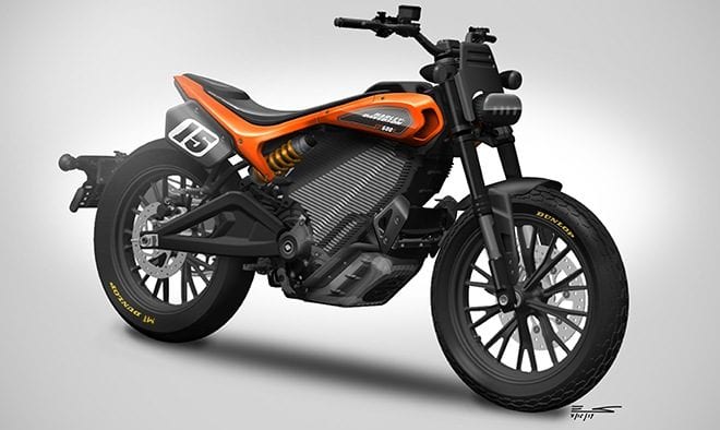 Harley electric flat tracker