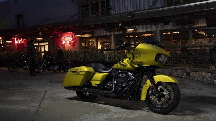 harley davidson road glide special with eagle eye special edition paint