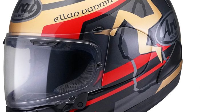 Isle of Man TT Arai helmet