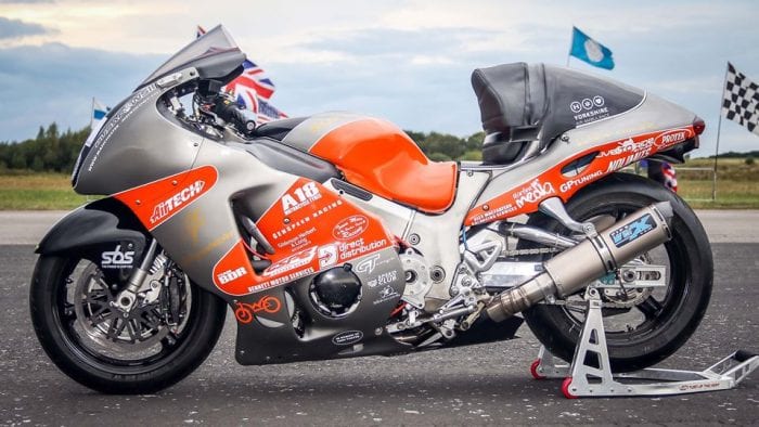 650hp Suzuki Hayabusa