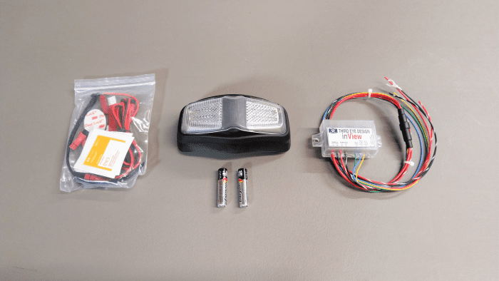 inView, Component, kit contents laid out