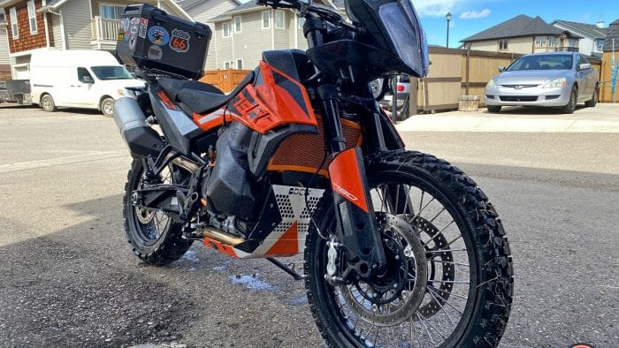 My KTM 790 Adventure.