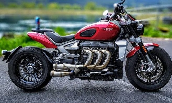 Triumph rocket 3 Competition werks exhaust