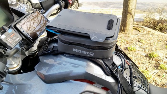 mosko moto pico tank bag & navigator pocket