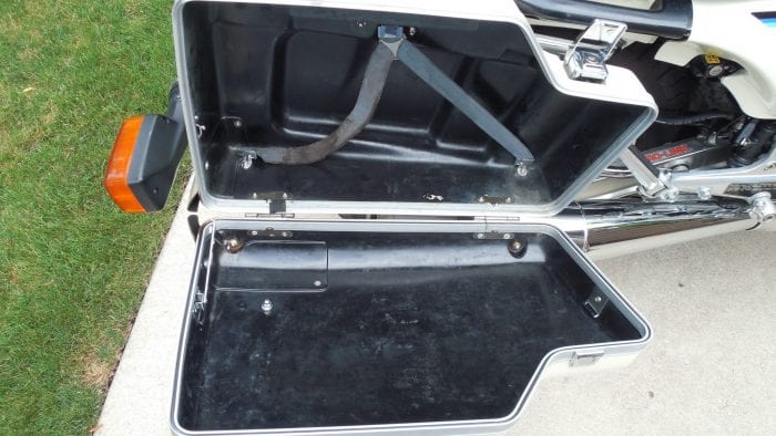 1982 Honda CBX supersport saddlebag