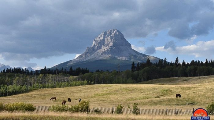 Fortress Mountain in southern Alberta.