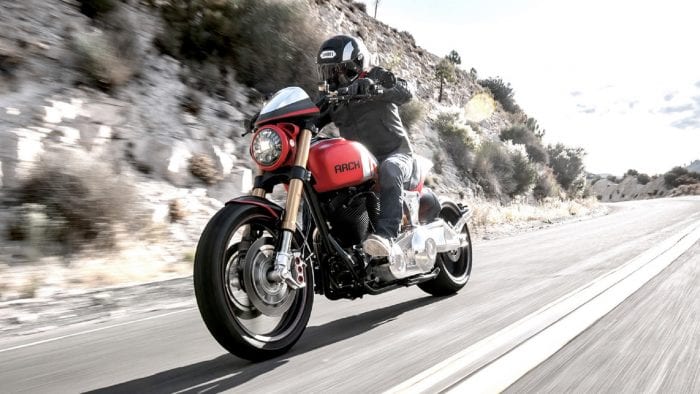 ARCH KRGT-1 riding along a highway