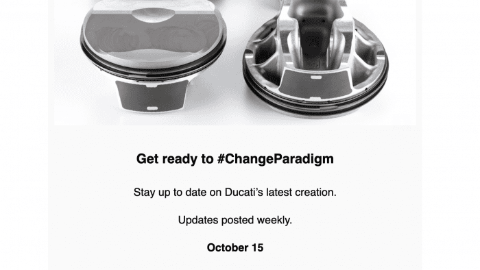 ducati V4 teaser